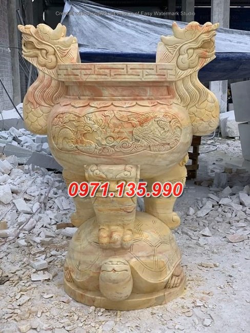 mẫu đỉnh hương bằng đá đẹp bán tại vĩnh phúc lư hương cắm nhang