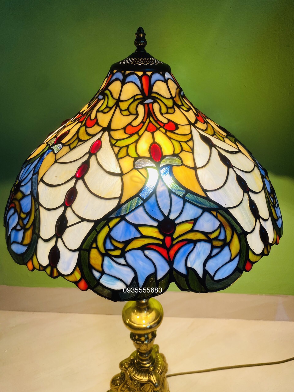 Đèn tiffany hàng âu cổ