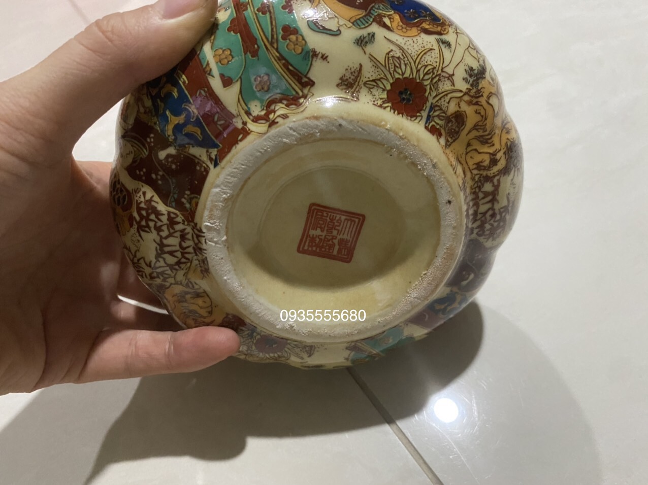 Đôi bầu gốm tích sasuma