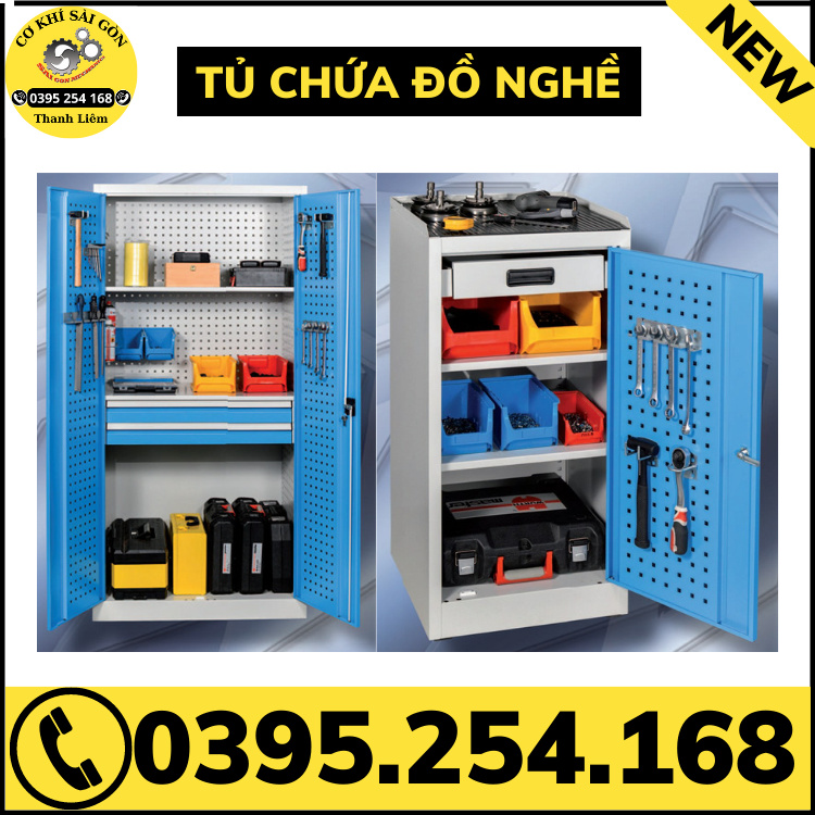 Tủ đựng dụng cụ đồ nghề chuyên dụng cho các kho xưởng công nghiệp