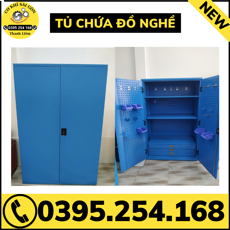 Tủ đựng dụng cụ đồ nghề chuyên dụng cho các kho xưởng công nghiệp