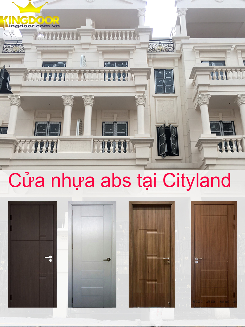 Cửa Nhựa ABS Hàn Quốc Tại Cityland Gò Vấp - Kingdoor