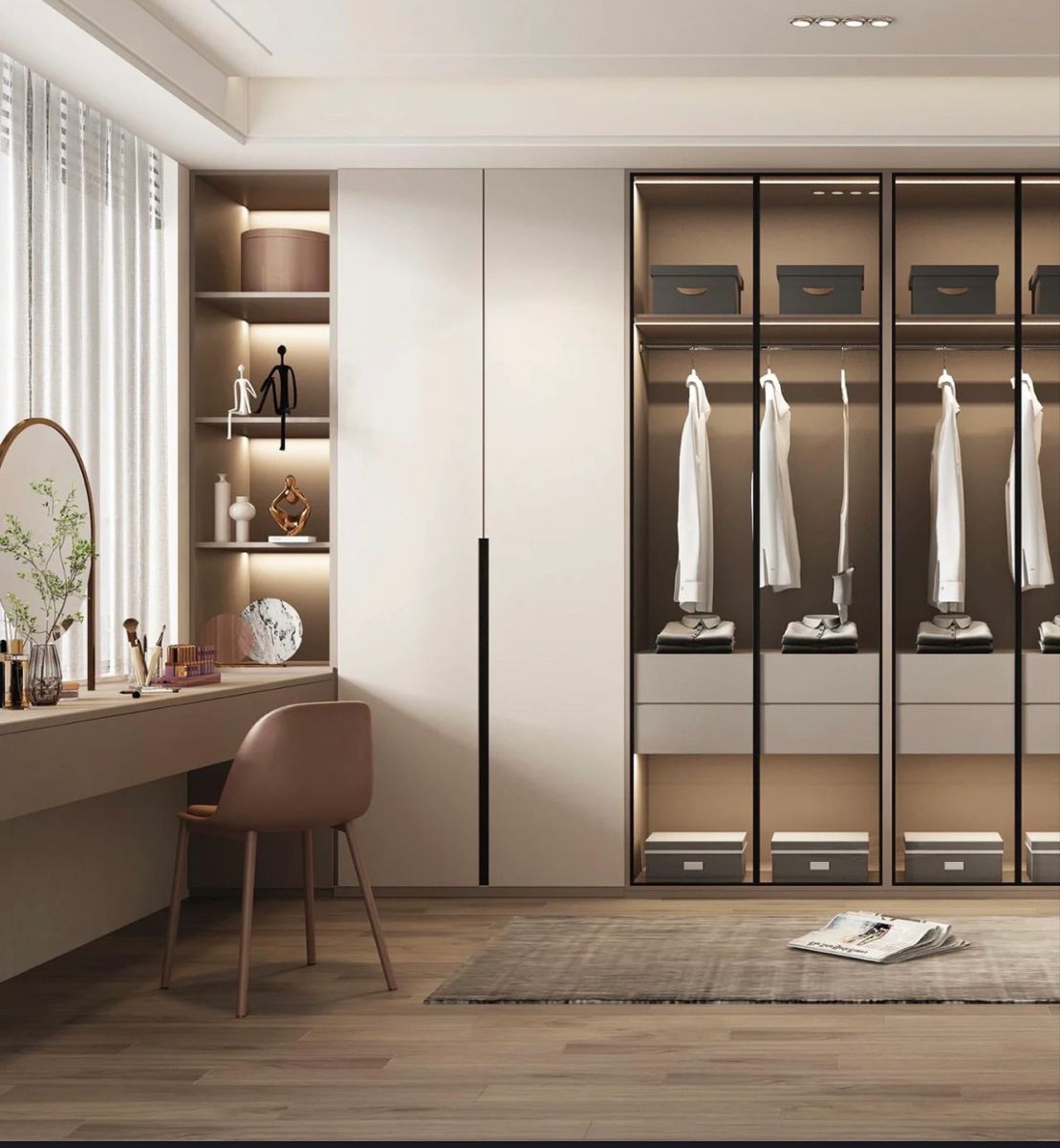 Báo giá thi công tủ quần áo cánh kính trọn gói, giá rẻ, uy tín, chất l