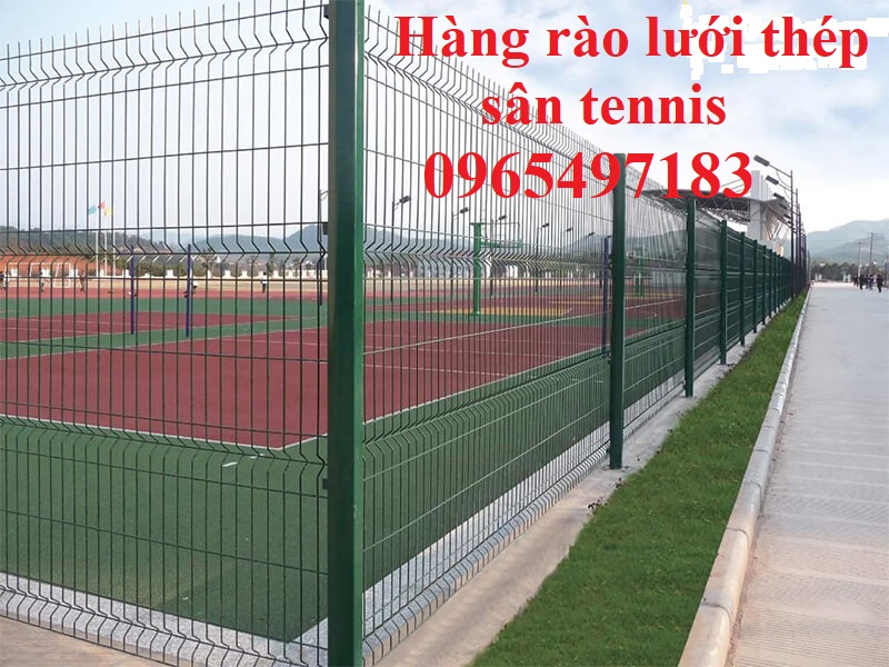 Hàng rào lưới thép chấn sóng, hàng rào gập đầu, hàng rào lưới thép hàn
