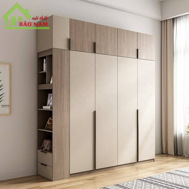 Tủ áo  gỗ an cường giá rẻ tphcm - Báo giá tủ áo an cường