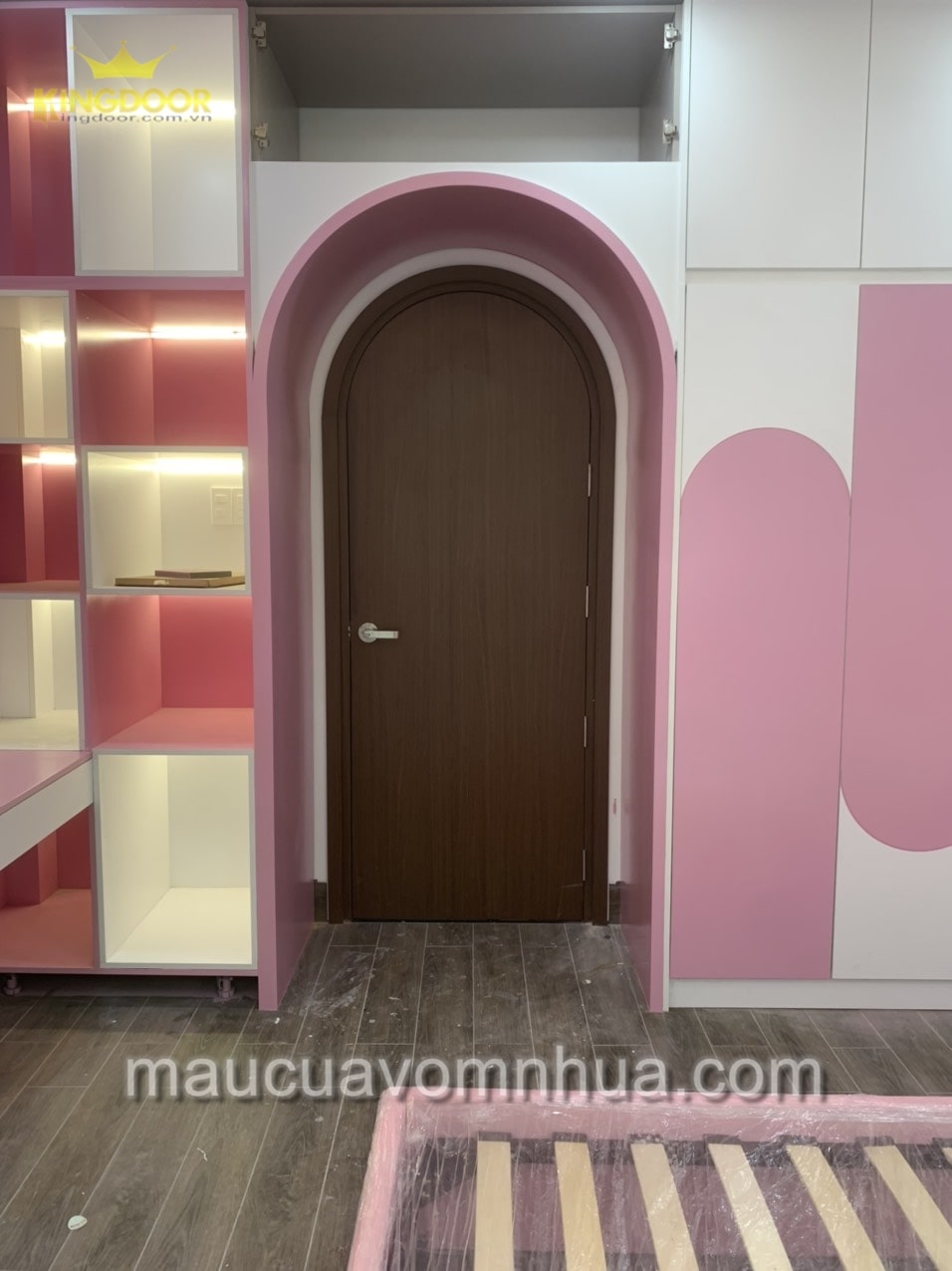 Mẫu cửa vòm nhựa composite, mẫu cửa đẹp giá rẻ