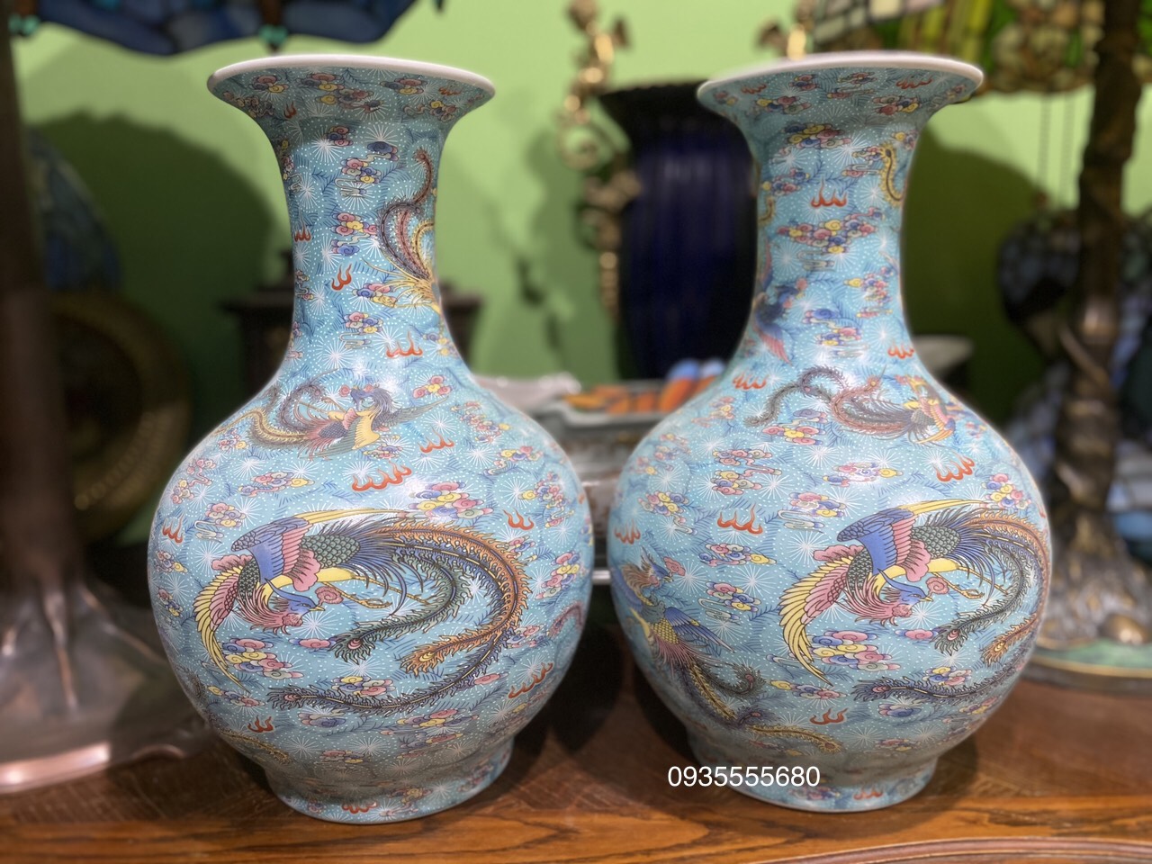 Giao lưu đôi bình sứ giang tây