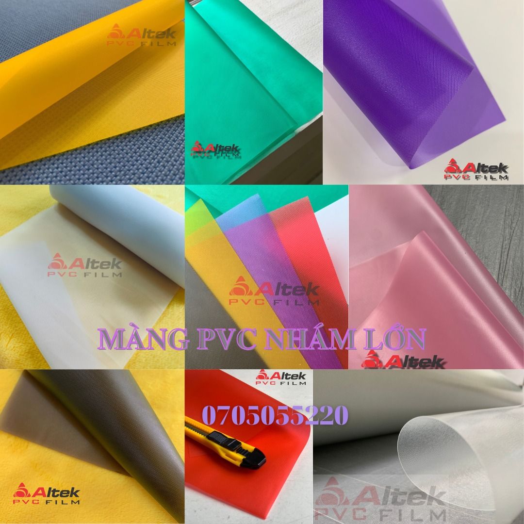 Tấm nhựa PVC dẻo trong mới sẵn hàng số lượng lớn