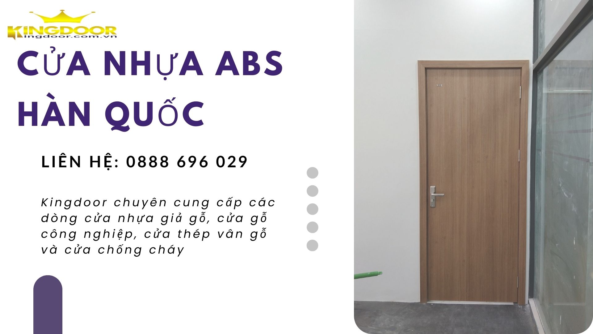 Giá cửa nhựa ABS Hàn Quốc và cửa nhựa Đài Loan