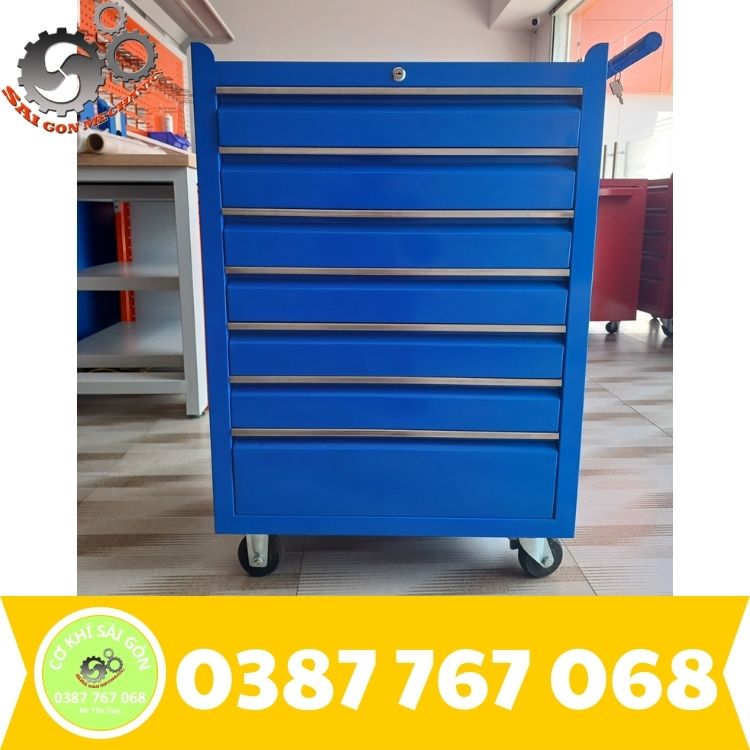 Xe đẩy dụng cụ đồ nghề 7 ngăn model: cksg-8405