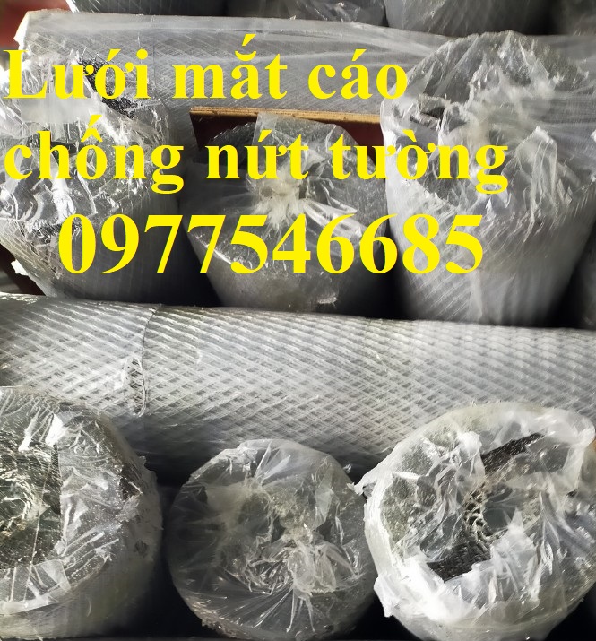 Lưới trát tường, lưới đóng tường chống nứt tại Hà Nội