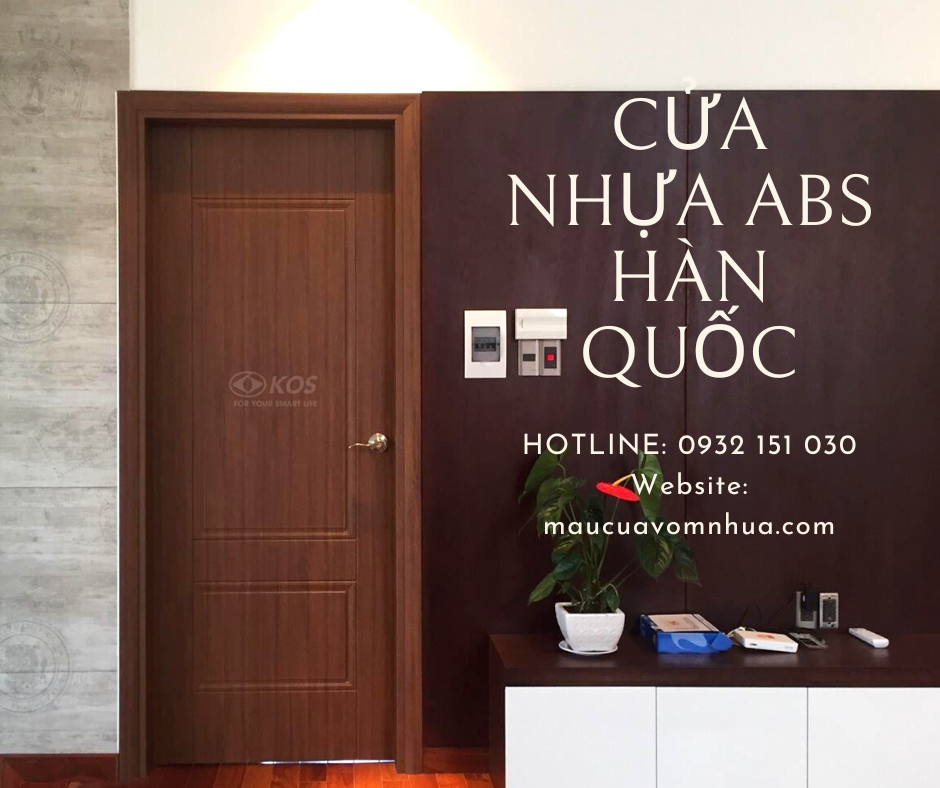 Cửa nhựa ABS Hàn Quốc tại Nha Trang, mẫu cửa đẹp