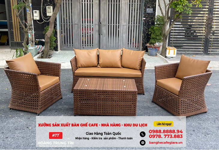 (Vĩnh Long) Bộ bàn ghế sofa cho khách sạn, văn phòng công ty