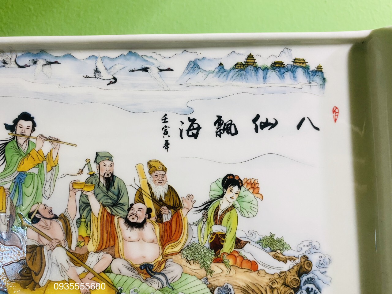 Giao lưu vài em đĩa cuốn thư giang tây hàng vẽ tay