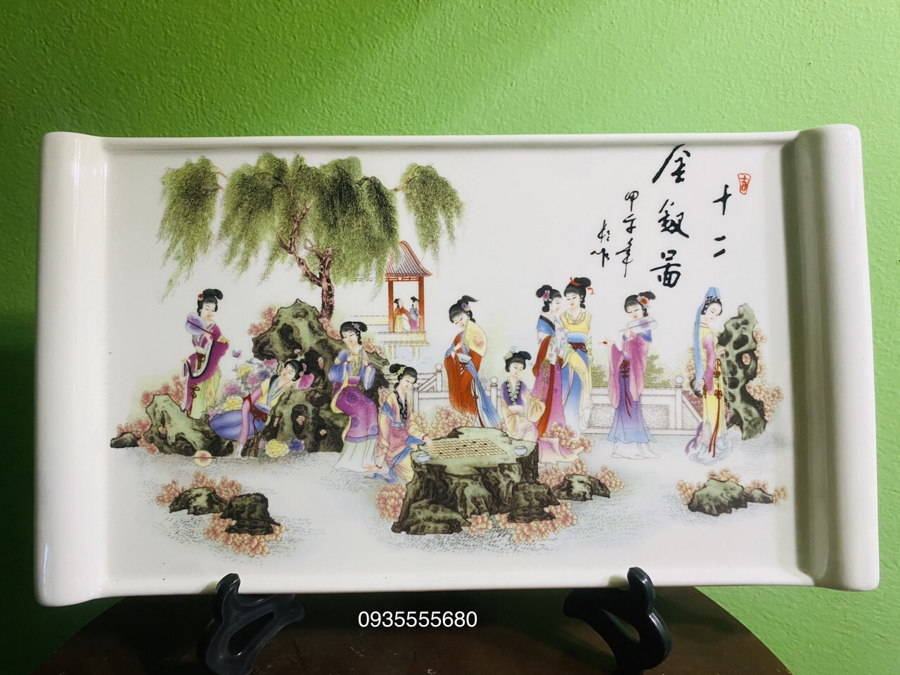 Giao lưu vài em đĩa cuốn thư giang tây hàng vẽ tay