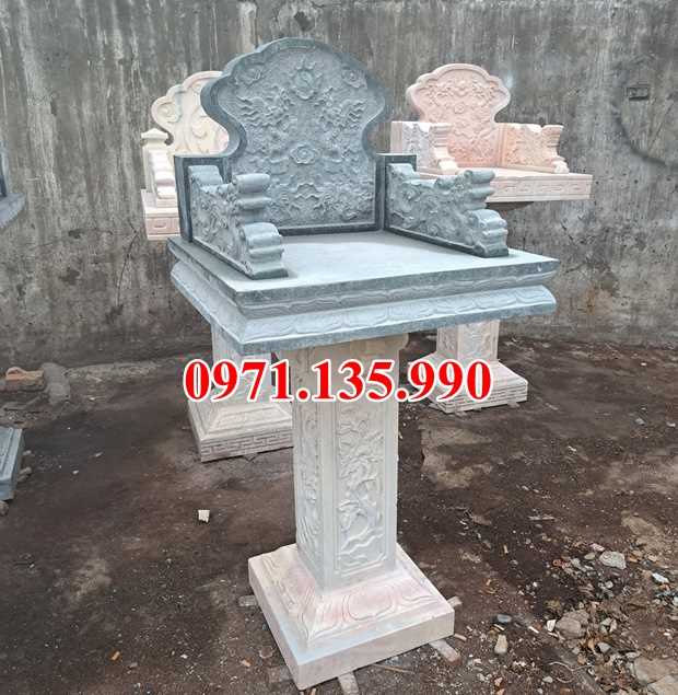 Bàn thờ thiên đá đẹp - Mẫu bàn thờ thiên bằng đá xanh bán Bình Định