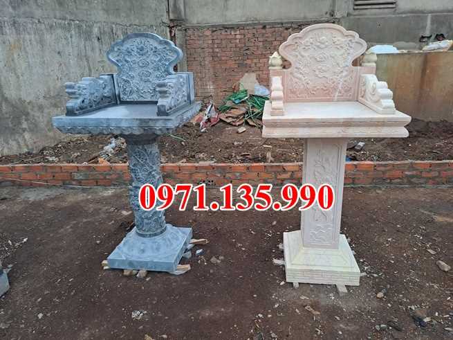 Bàn thờ thiên đá đẹp - Mẫu bàn thờ thiên bằng đá xanh bán Bình Định
