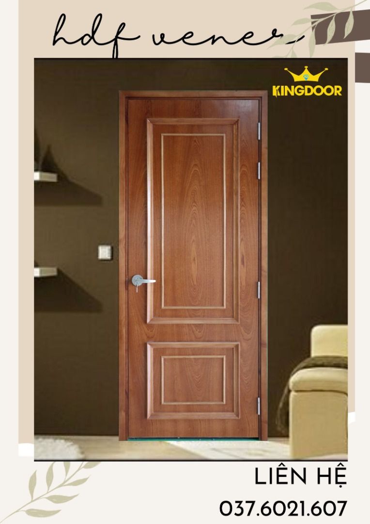 CỬA GỖ CÔNG NGHIỆP HDF BÁO GIÁ