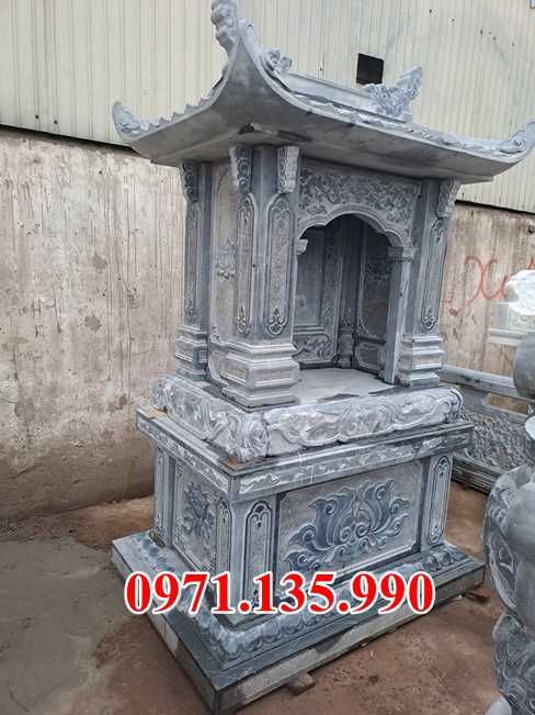 Cây hương đá - Mẫu miếu bàn thờ thiên bằng đá đẹp bán Hưng Yên