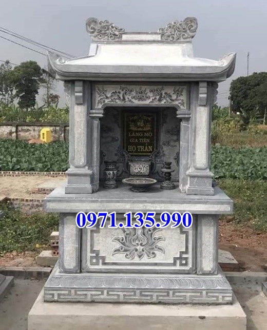 Cây hương đá - Mẫu miếu bàn thờ thiên bằng đá đẹp bán Hưng Yên