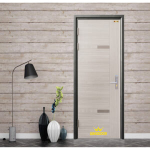 CỬA THÉP VÂN GỖ DELUXE KINGDOOR TẠI NHA TRANG