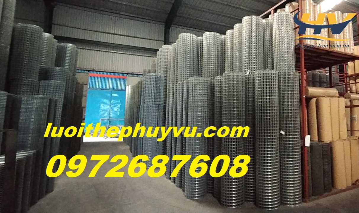 Lưới thép hàn ô vuông mạ kẽm dây 3 ly ô 50x50 hàng có sắn tại TP HCM