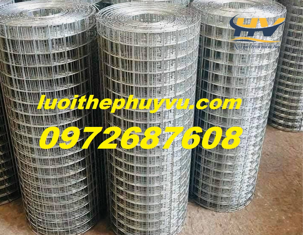 Lưới thép hàn ô vuông mạ kẽm dây 3 ly ô 50x50 hàng có sắn tại TP HCM