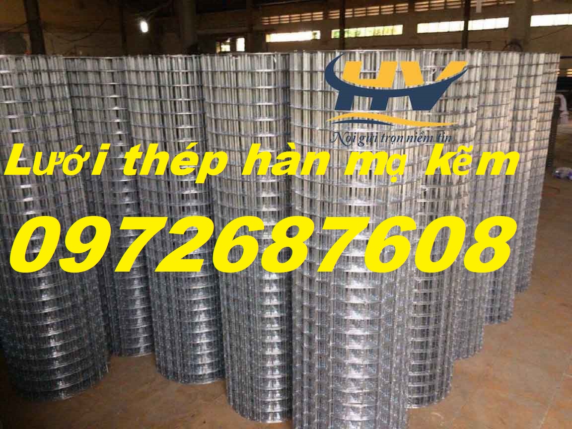 Lưới thép hàn ô vuông mạ kẽm dây 3 ly ô 50x50 hàng có sắn tại TP HCM