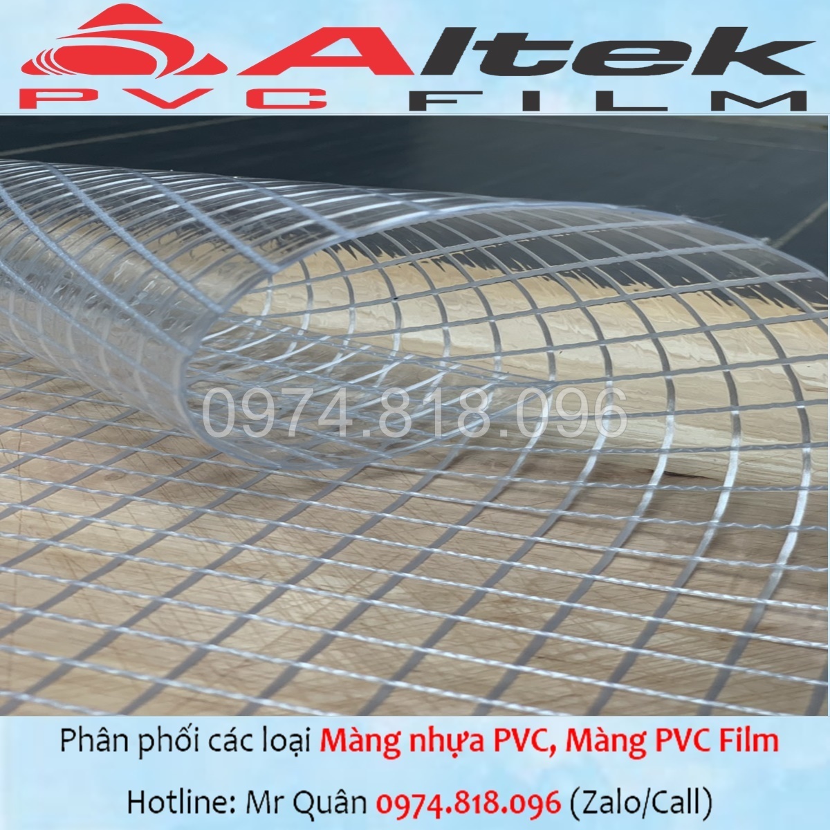 Tổng kho màng nhựa pvc, màng nhựa dẻo Altek Pvc Film