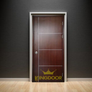 CỬA GỖ MDF TRƠN SƠN KINGDOOR TẠI NHA TRANG