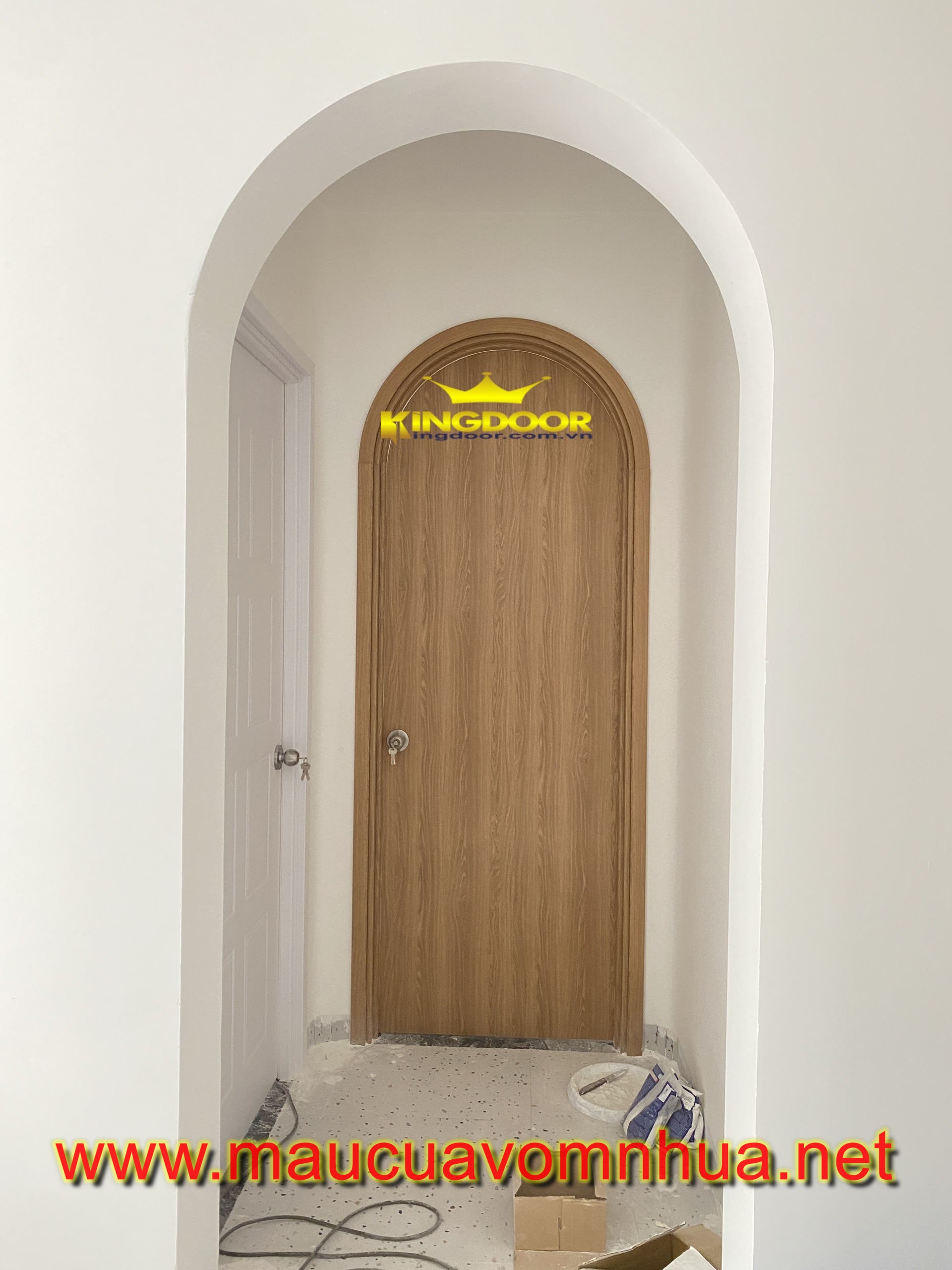 Cửa nhựa vòm Composite hiện đại  Mẫu cửa đẹp