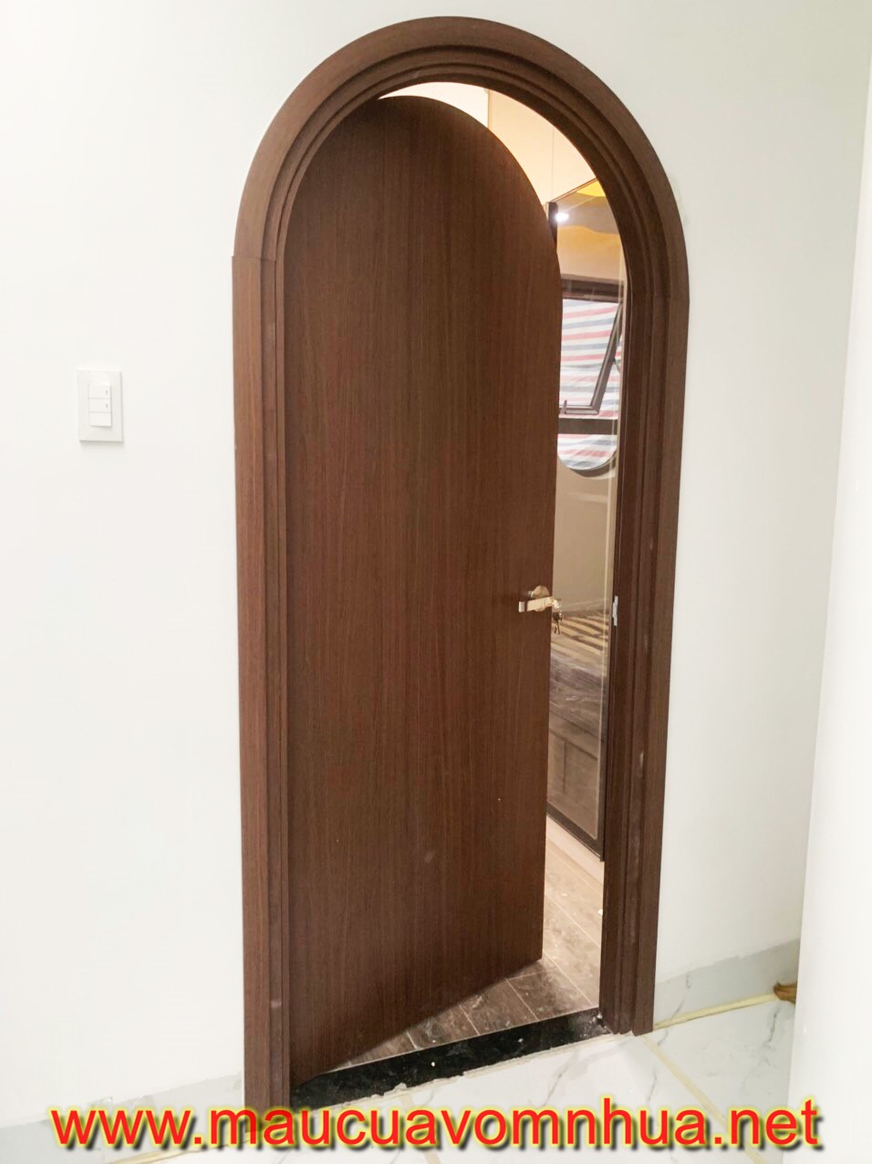 Cửa nhựa vòm Composite hiện đại  Mẫu cửa đẹp