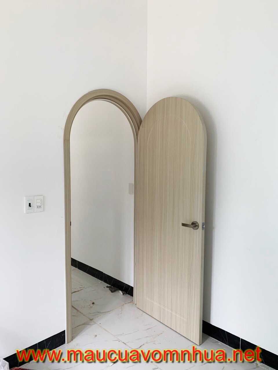 Cửa nhựa vòm Composite hiện đại  Mẫu cửa đẹp