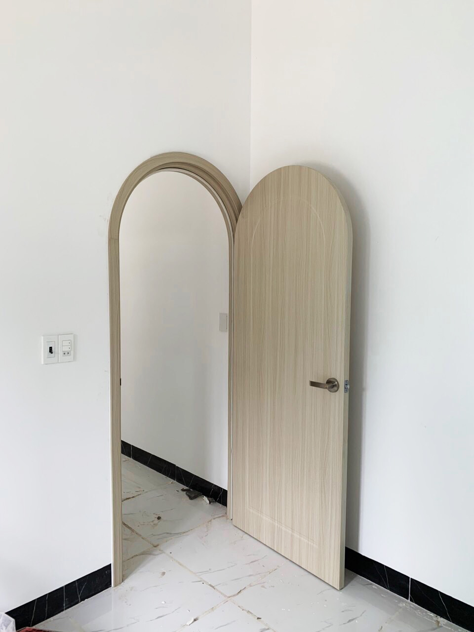 Cửa nhựa vòm Composite hiện đại  Mẫu cửa đẹp