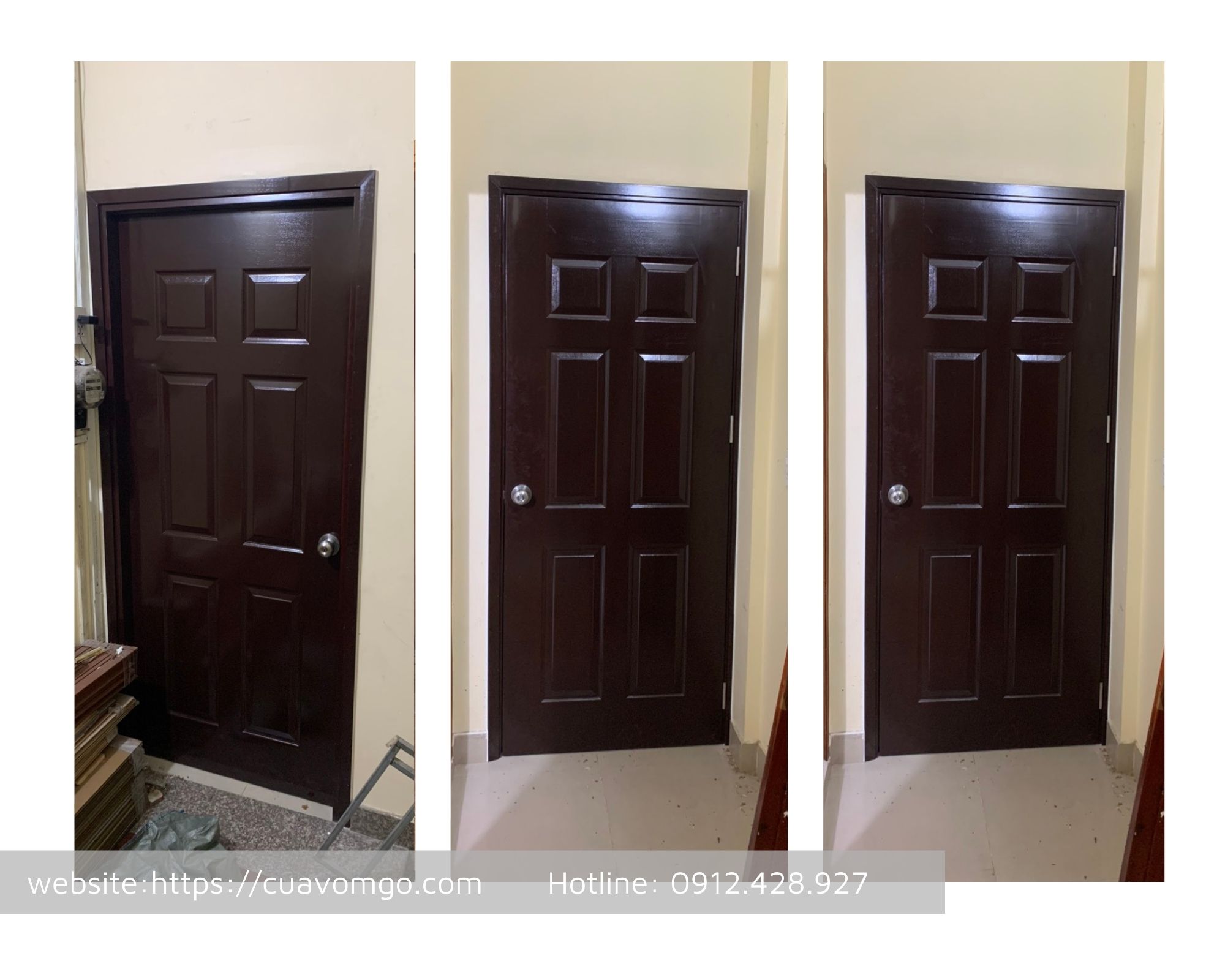 Cửa gỗ công nghiệp HDF tại Quận 7  cửa gỗ cao cấp