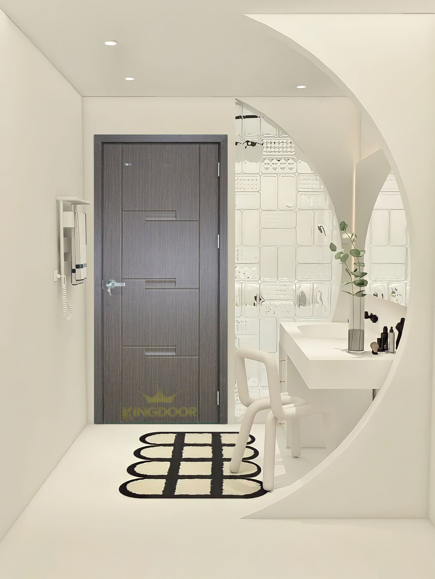 Cửa nhựa ABS Hàn Quốc tại Diên Khánh - chịu nước tuyệt đối