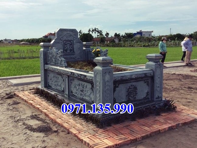 Mồ mả đá - Mẫu mồ mả bằng đá xanh đẹp bán tại Khánh Hoà