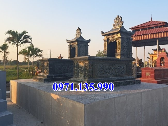 Mộ đá mỹ nghệ - Mẫu mộ đá chạm điêu khắc đẹp bán Phú Yên