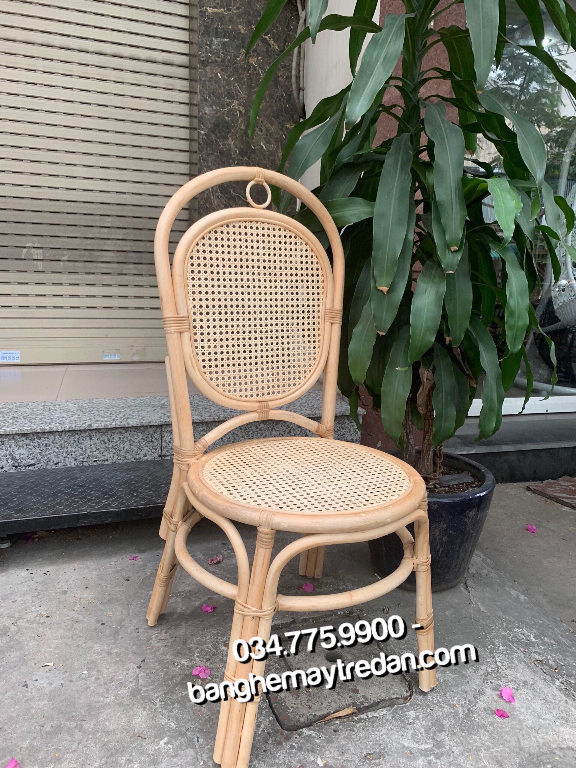 Ghế ăn mây tre không có tay - Bàn ghế mây tre đan