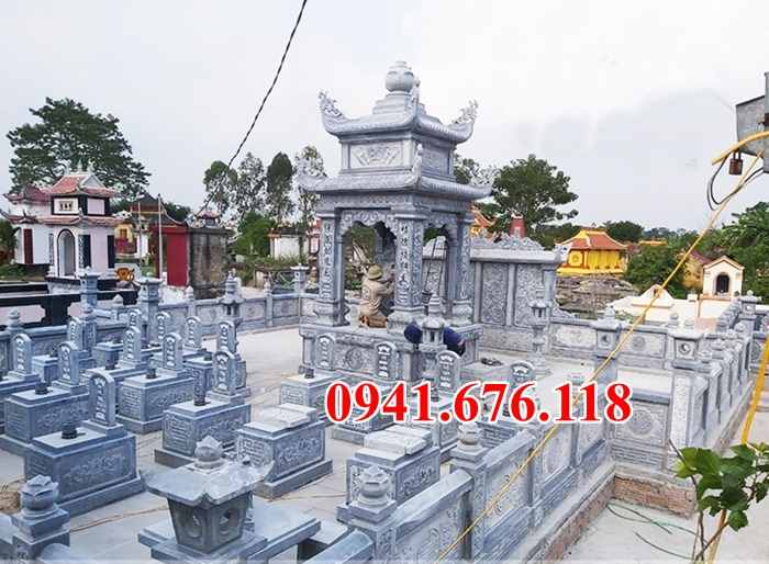 Mẫu 660 mộ đá đẹp bán bắc ninh - mồ mả gia đình ông bà bố mẹ dòng họ