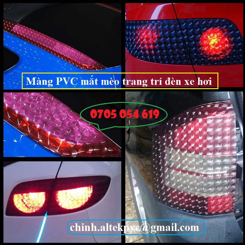 Màng nhựa PVC 3D mắt mèo giá rẻ tại TPHCM