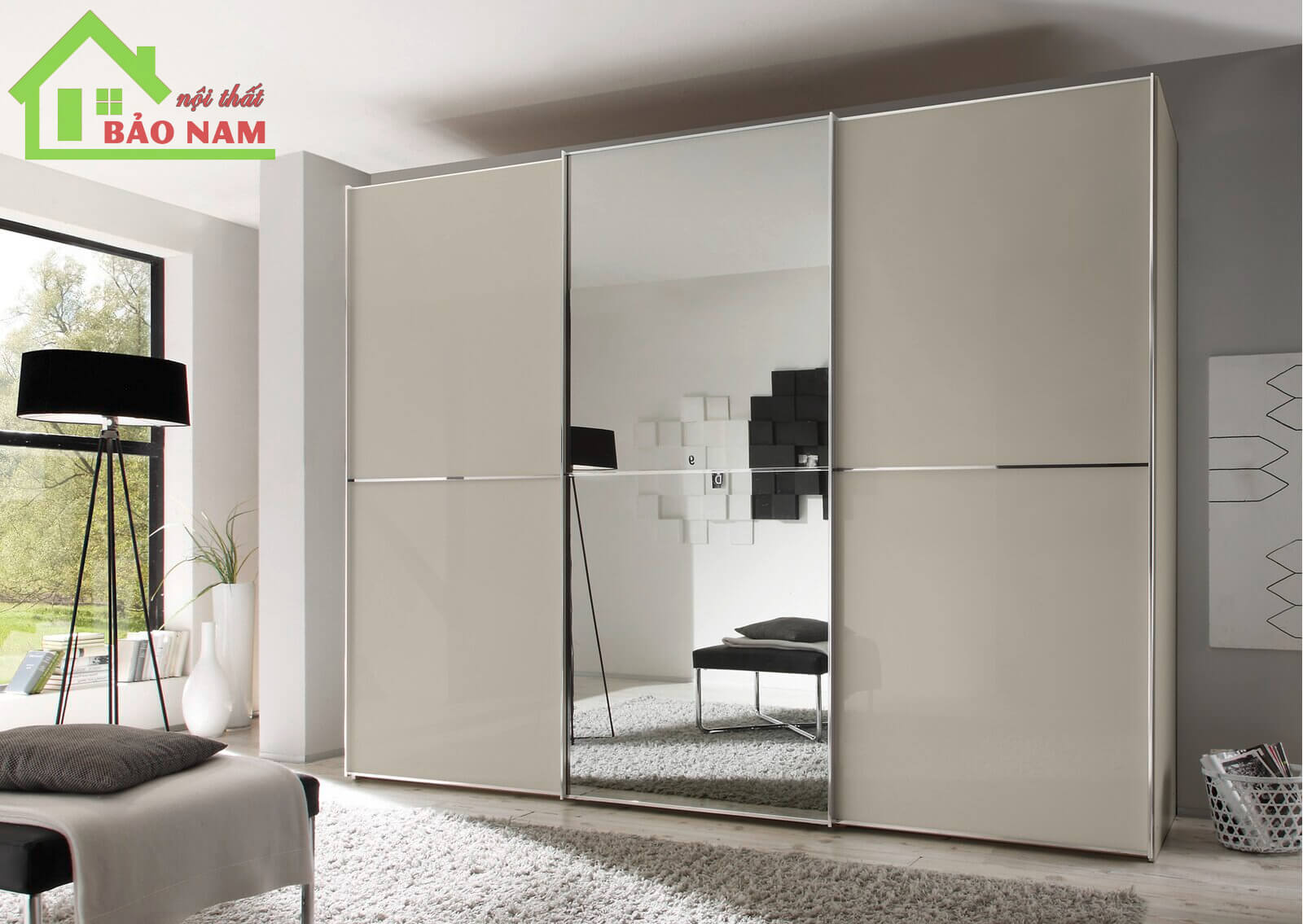 Các mẫu tủ quần áo cánh lùa đẹp hiện đại [mẫu mới]