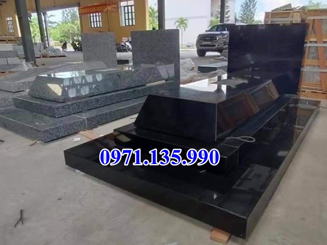 Mộ đá hoa cương - Mẫu mộ bằng đá Granite đẹp bán tại Bắc Giang