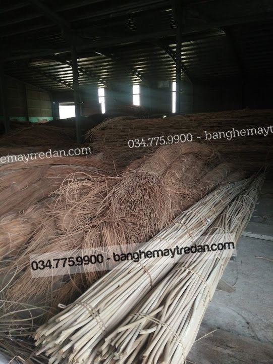 Nẹp mây tròn 5-6-7-8 ly chặn mành mây giá rẻ