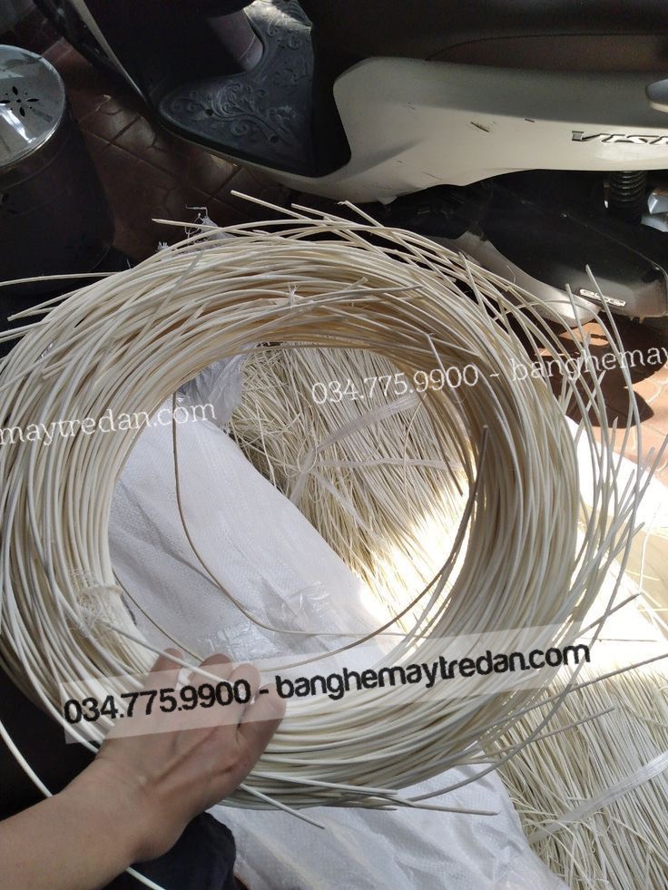 Nẹp mây tròn 5-6-7-8 ly chặn mành mây giá rẻ