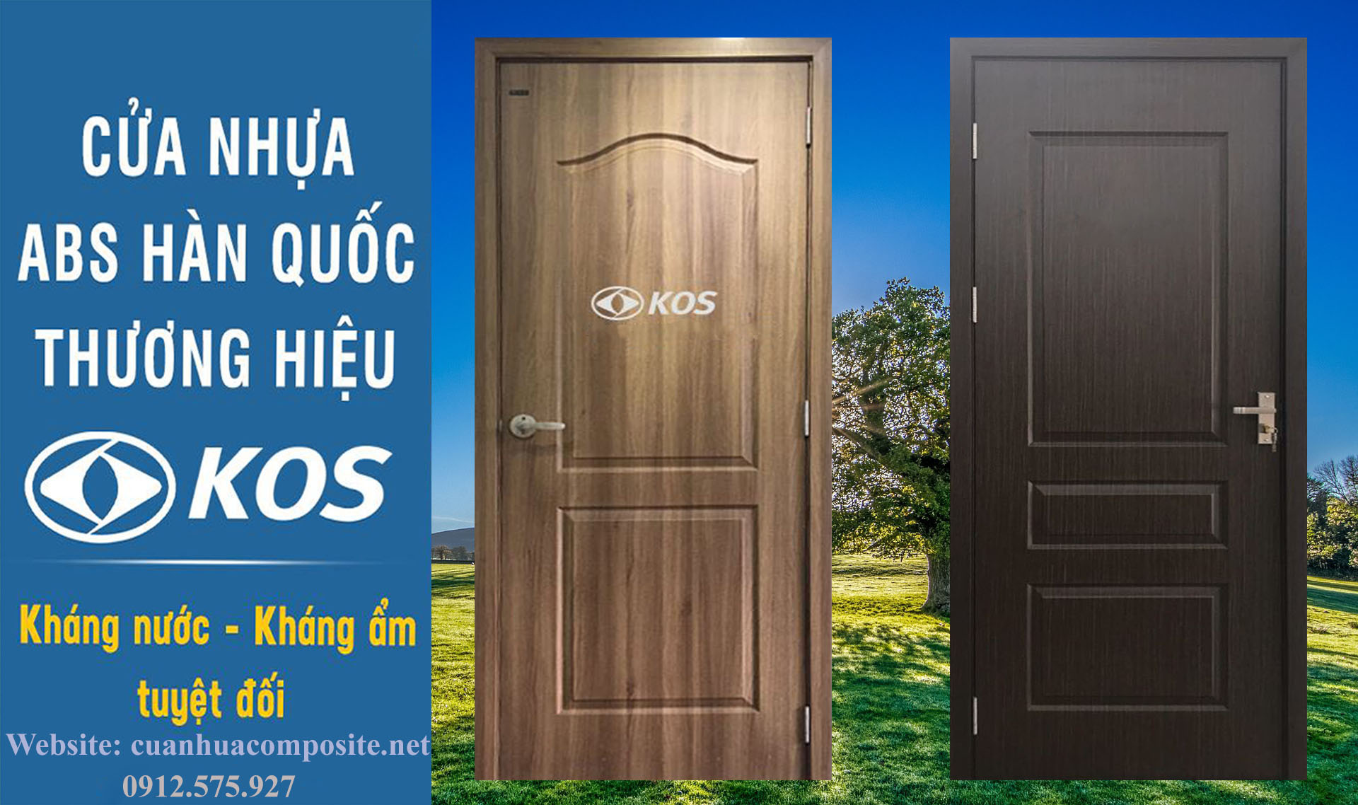 Cửa nhựa ABS Hàn Quốc Tại Bình Thuận - Cửa nhựa giá rẻ