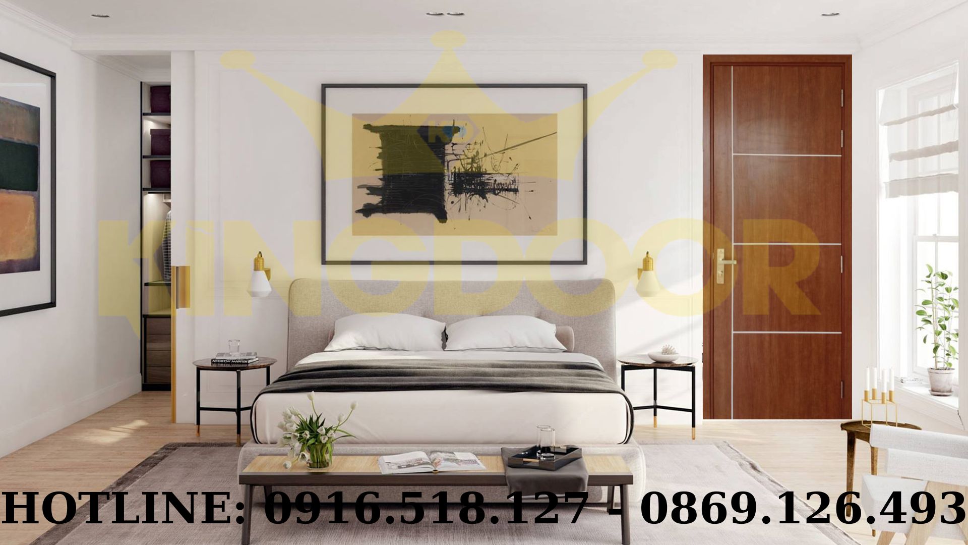 Cửa phòng ngủ giá rẻ, đâm bảo chất lượng
