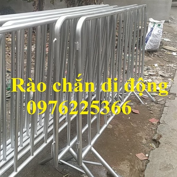 Hàng rào di động thép không gỉ,hàng rào di động khổ 1m x 1,5m
