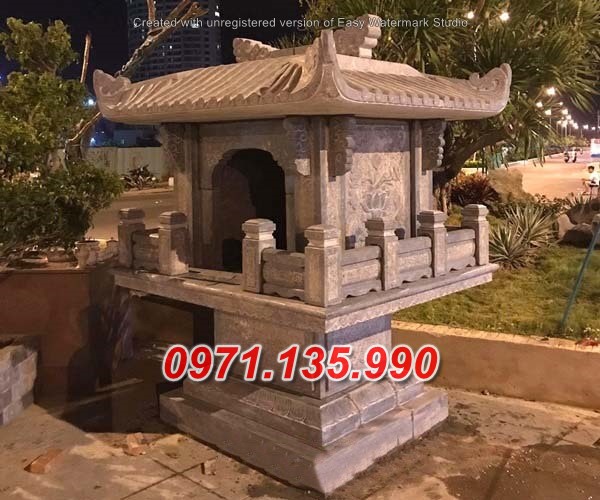 Miếu thờ đá - Mẫu miếu sơn thần linh bằng đá đẹp bán Lâm Đồng
