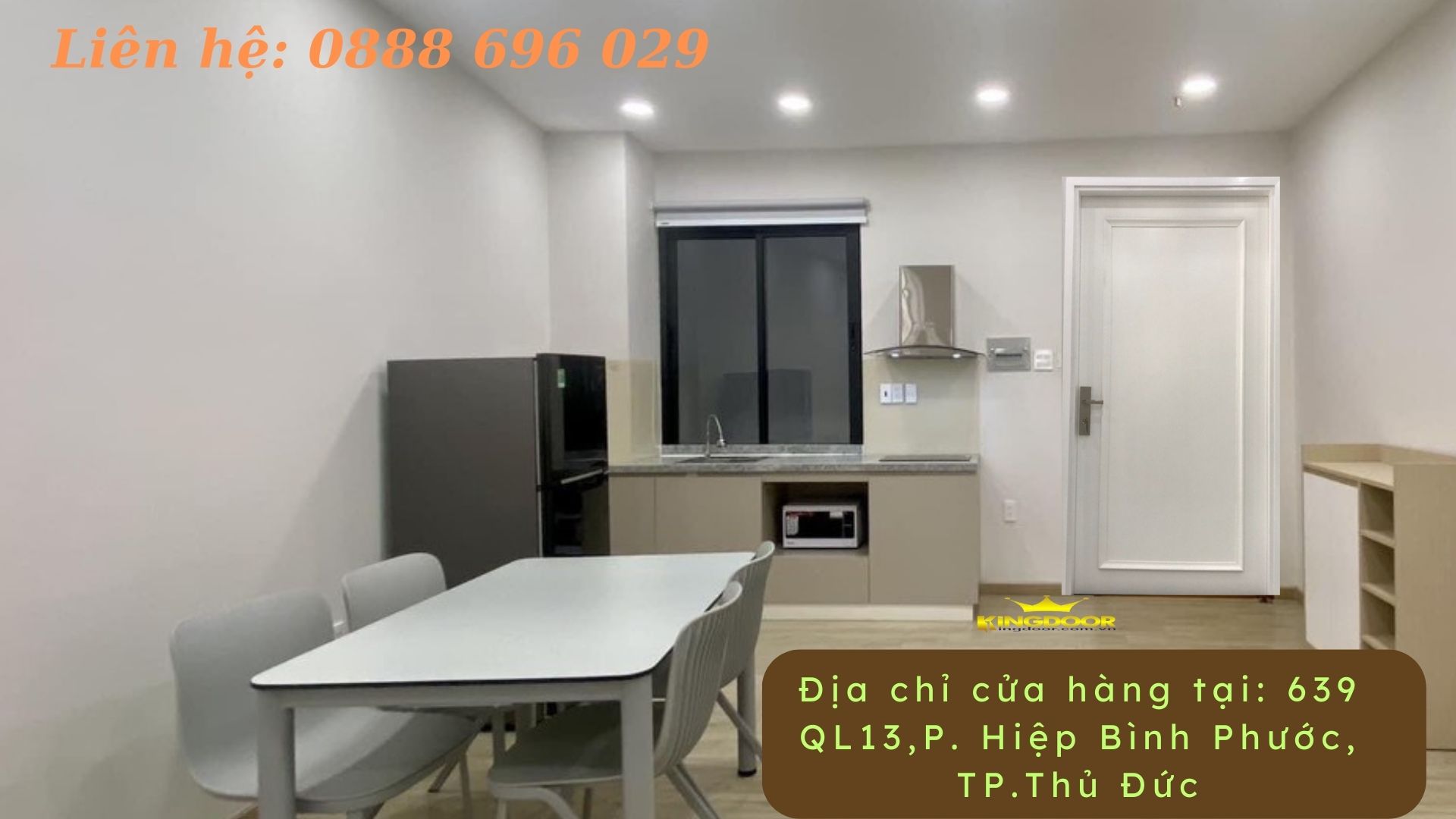 Cửa gỗ mdf veneer tại Long An - Cửa gỗ công nghiệp